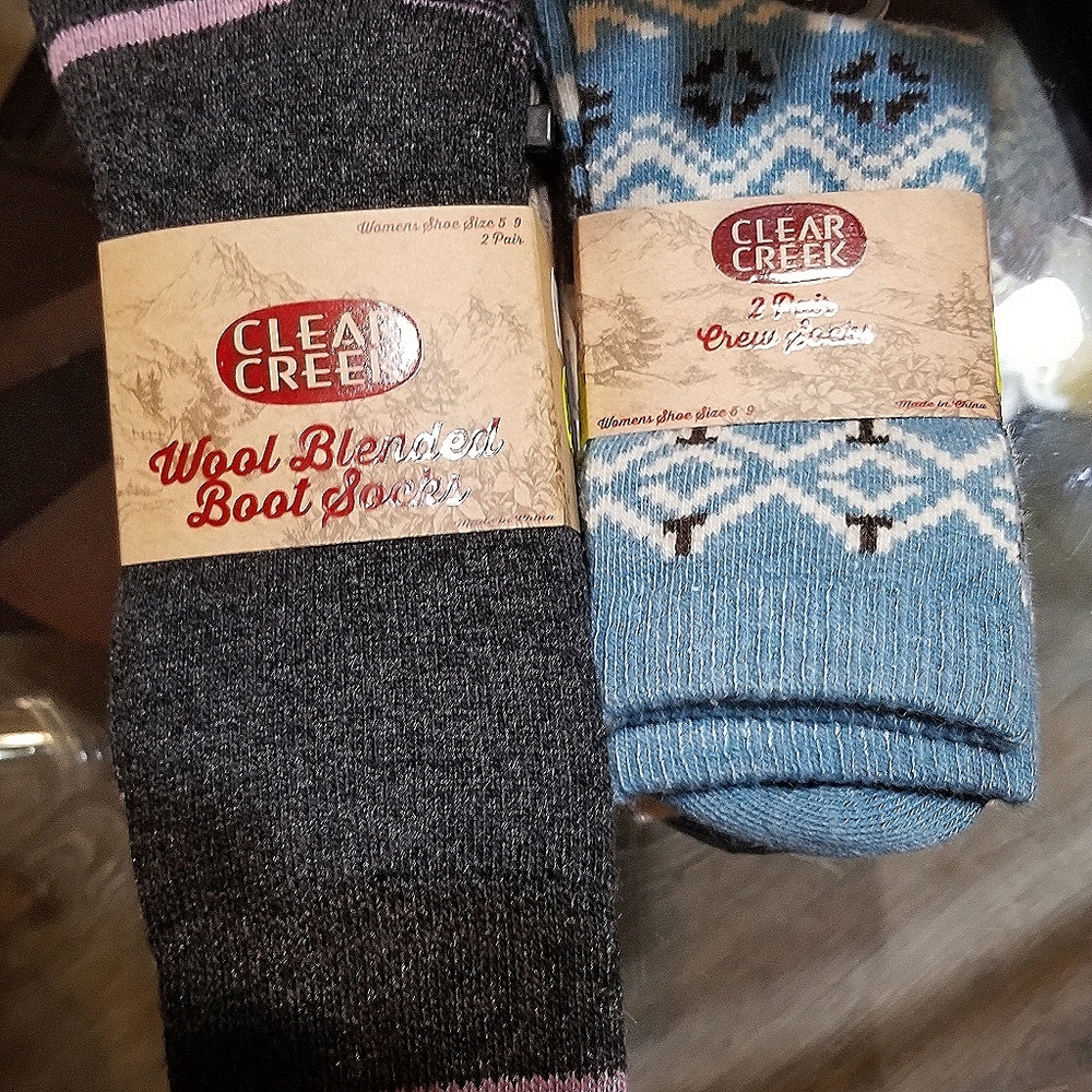 Women's Clear Creek Socks 4 Pair